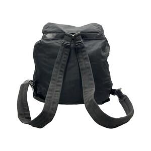 Prada Backpack Logo Triangle Black Daypack